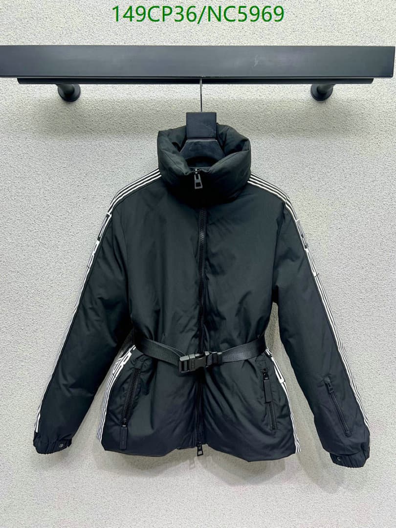 Moncler Down Jacket with Belt