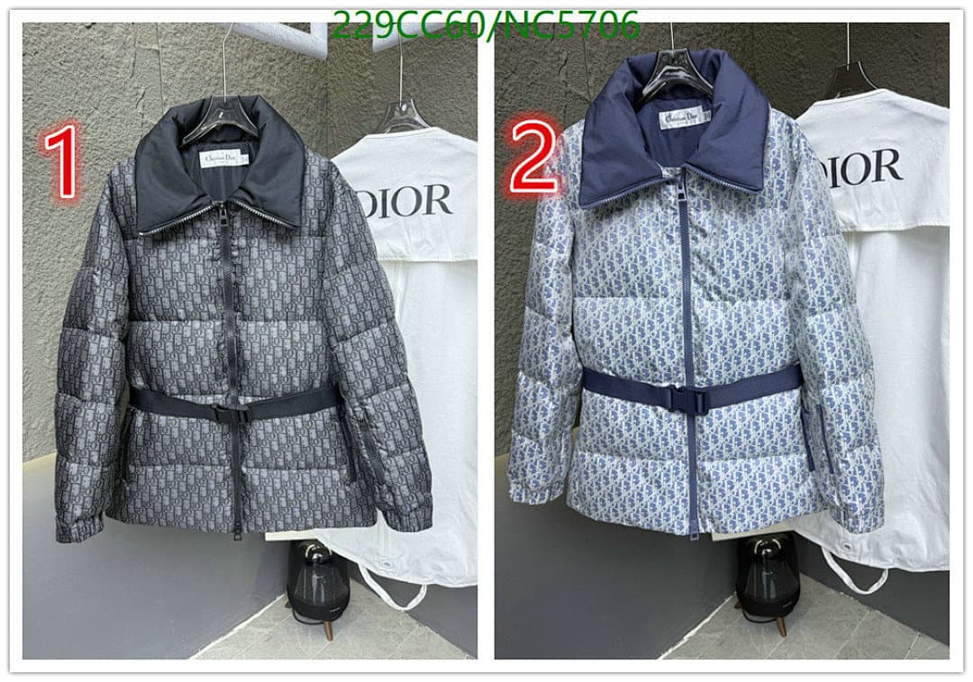 Dior Dior Oblique Padded Jacket