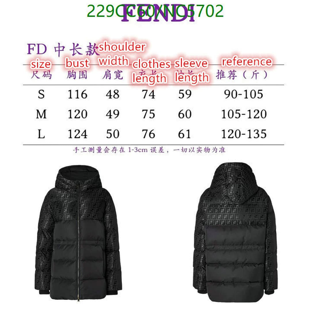 Fendi Fendi FF Marmont Padded Jacket