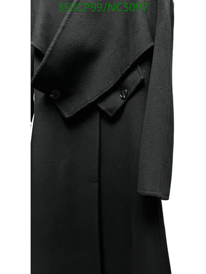 Comme des Garçons Long Wool Coat - 350CP99/NC5097 - view 2