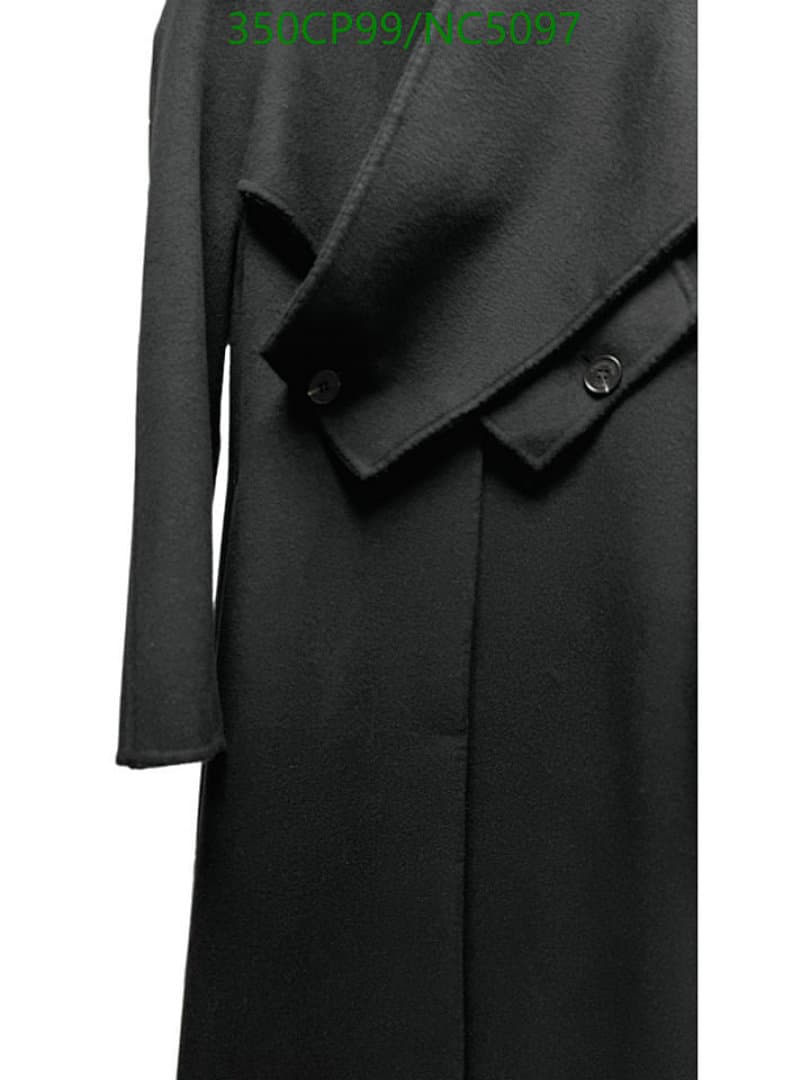 Comme des Garçons Long Wool Coat - 350CP99/NC5097 - view 5