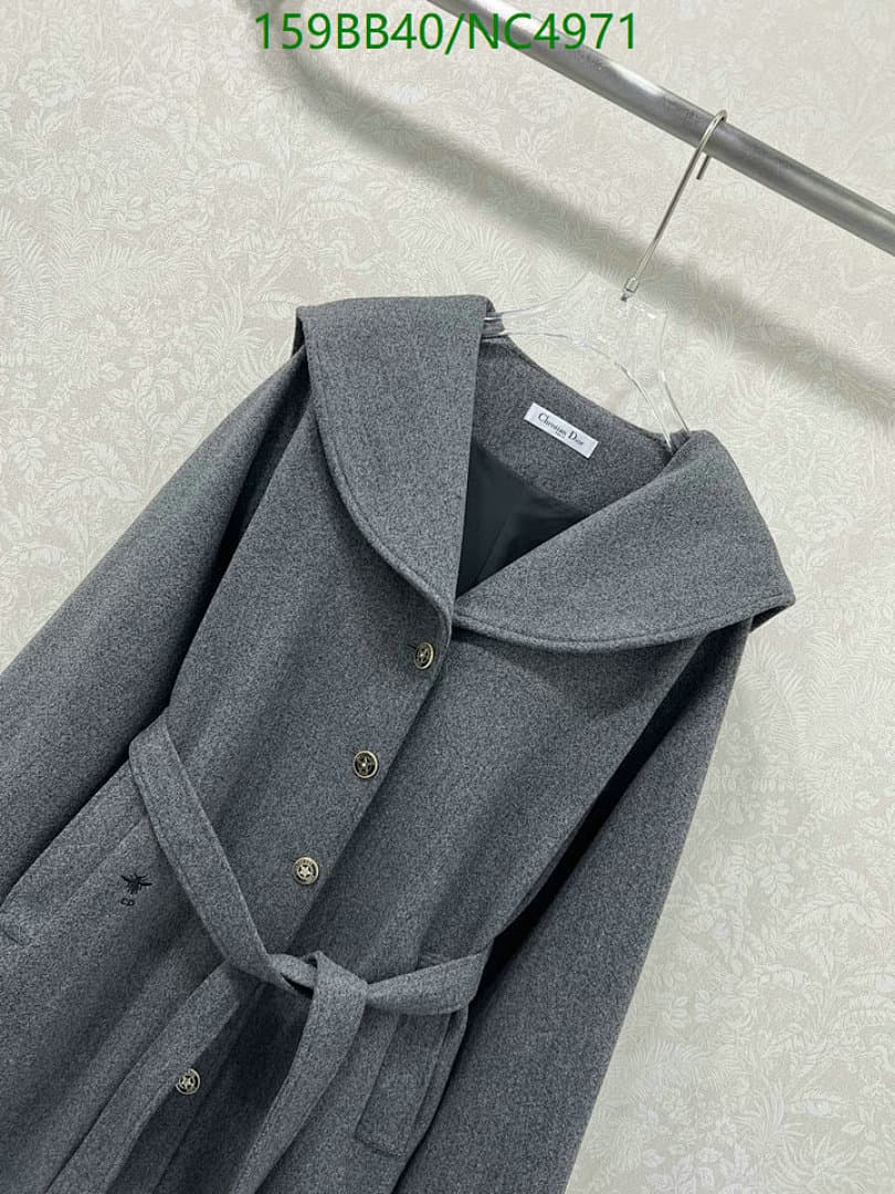 Dior Dior Wool Coat with Hood - view 3
