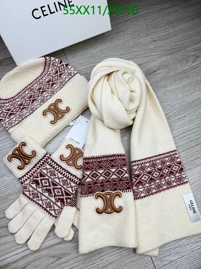 Celine Celine Knit Accessories Set - view 2