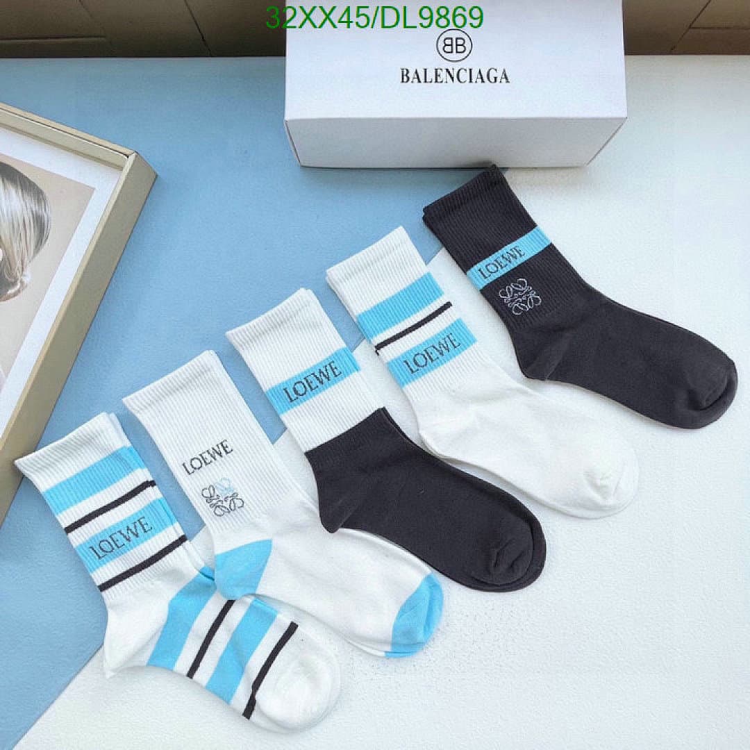 Loewe Loewe Striped Socks 6-Pack - view 2