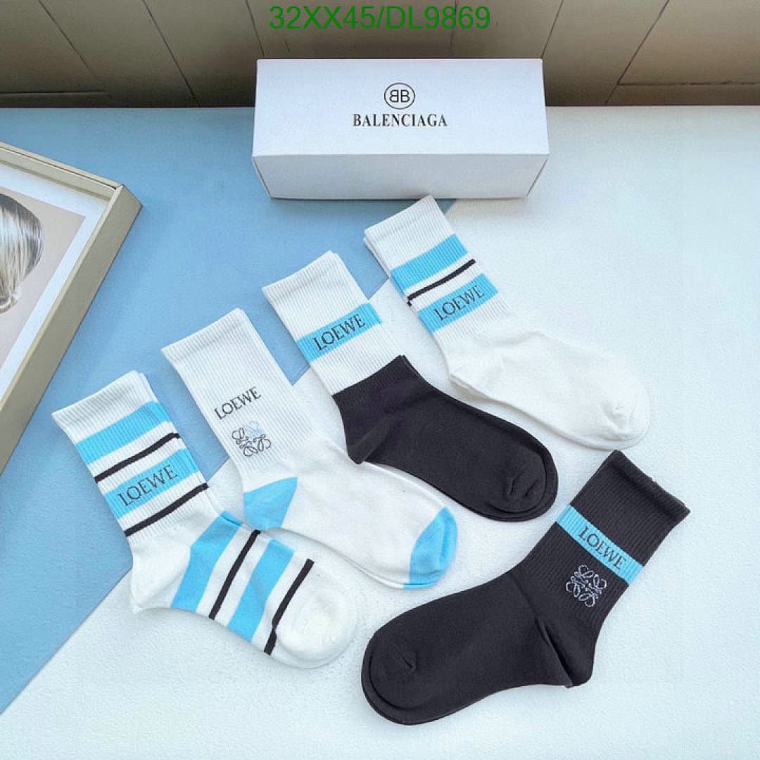 Loewe Loewe Striped Socks 6-Pack - view 3