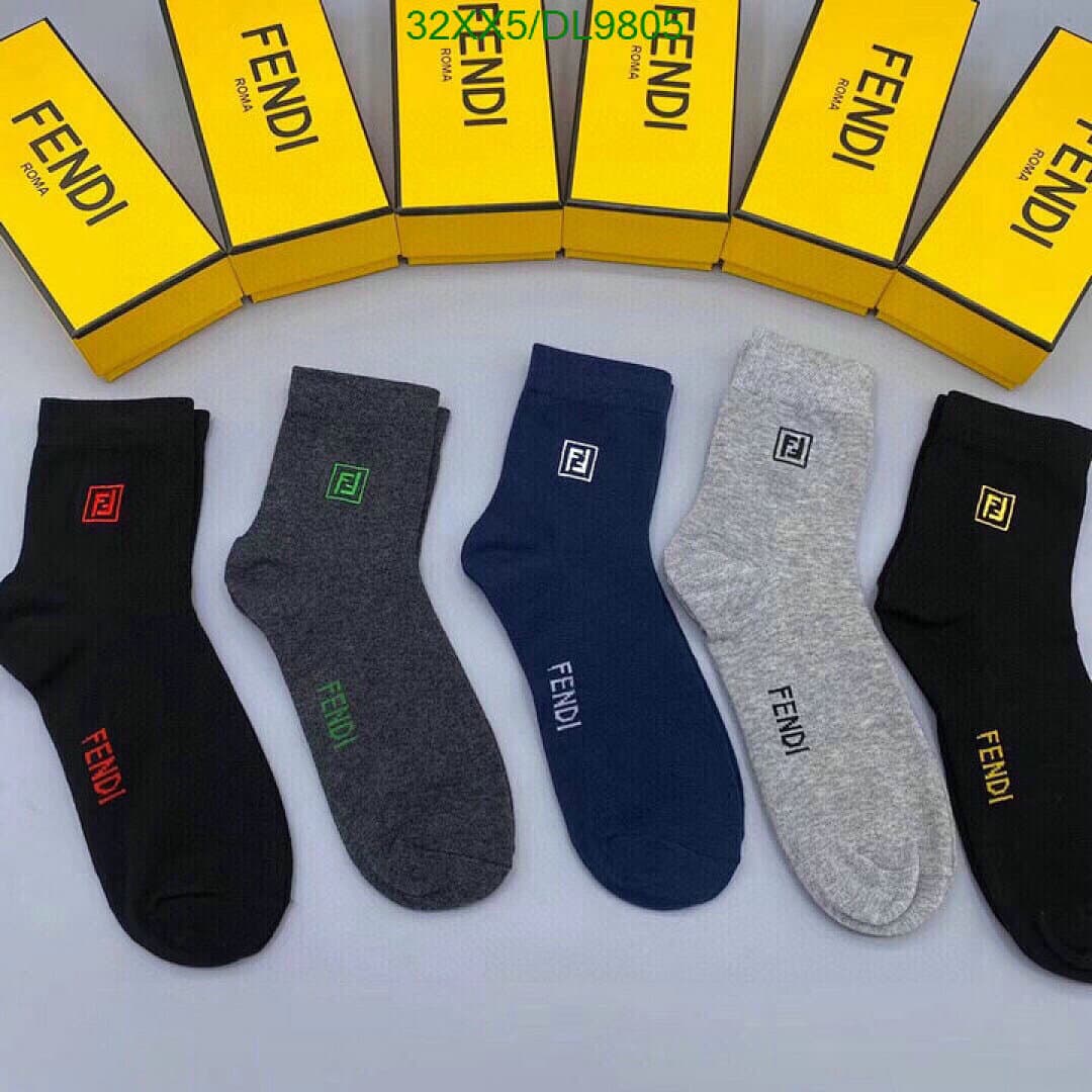 Fendi Fendi Crew Socks - view 2
