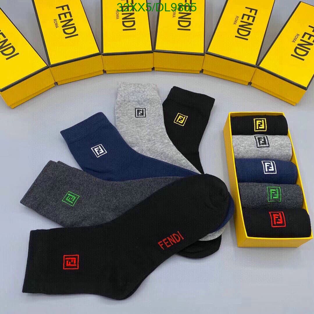 Fendi Fendi Crew Socks - view 3