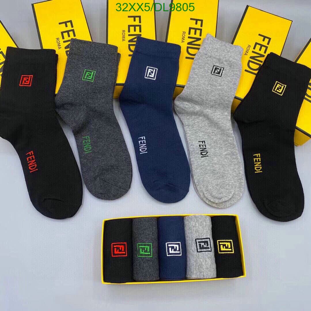 Fendi Fendi Crew Socks - view 4