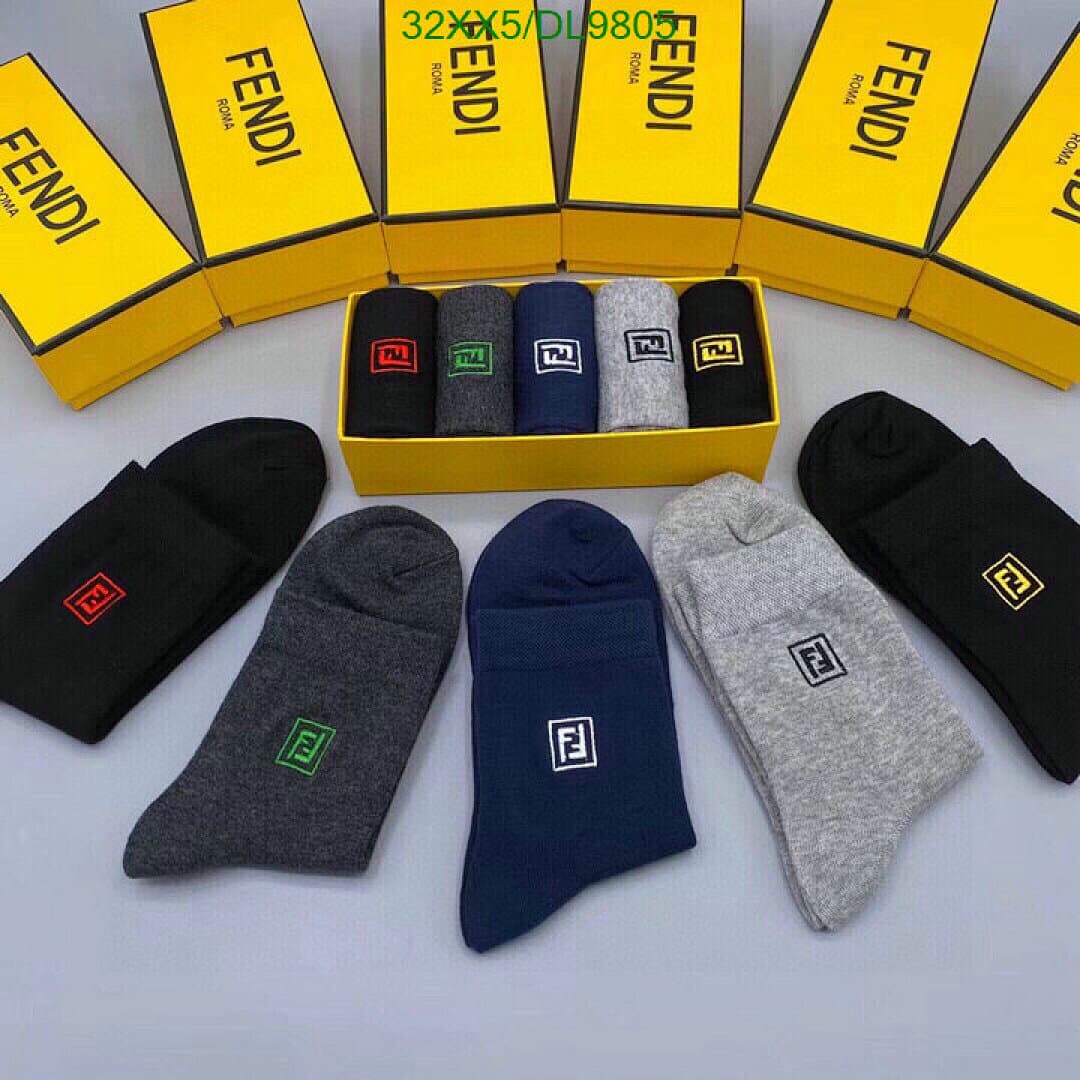 Fendi Fendi Crew Socks - view 5