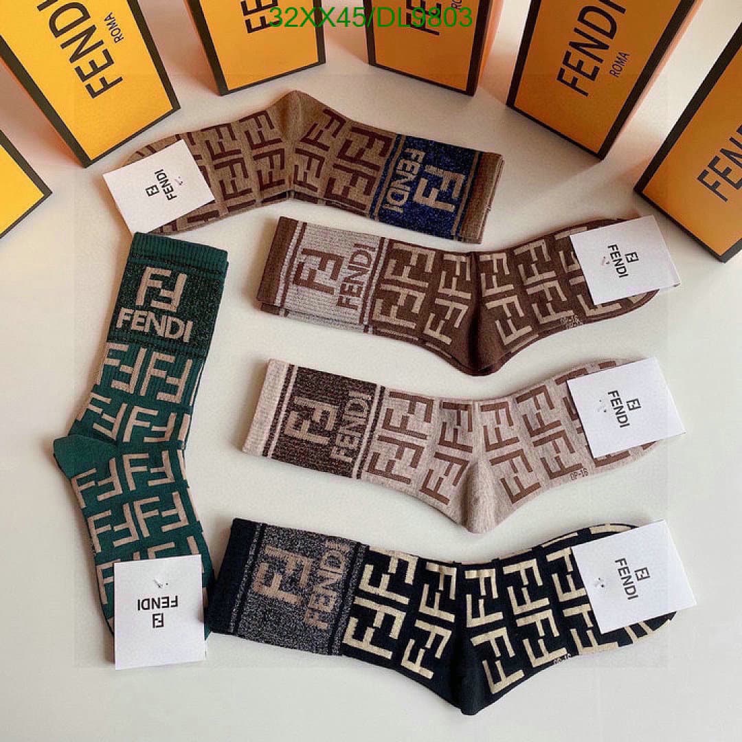 Fendi Fendi Roma Socks - view 5