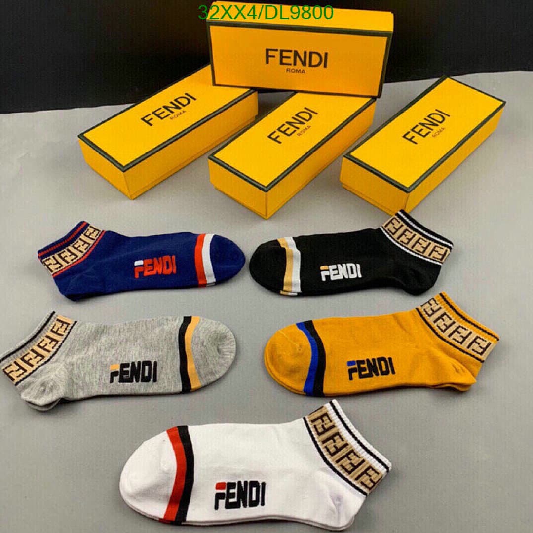 Fendi Socks - Set of 6 - view 3