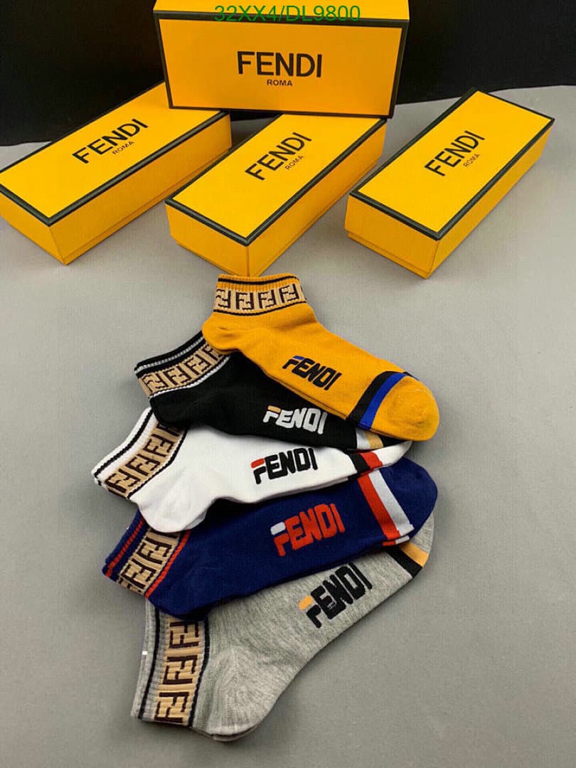 Fendi Socks - Set of 6 - view 5