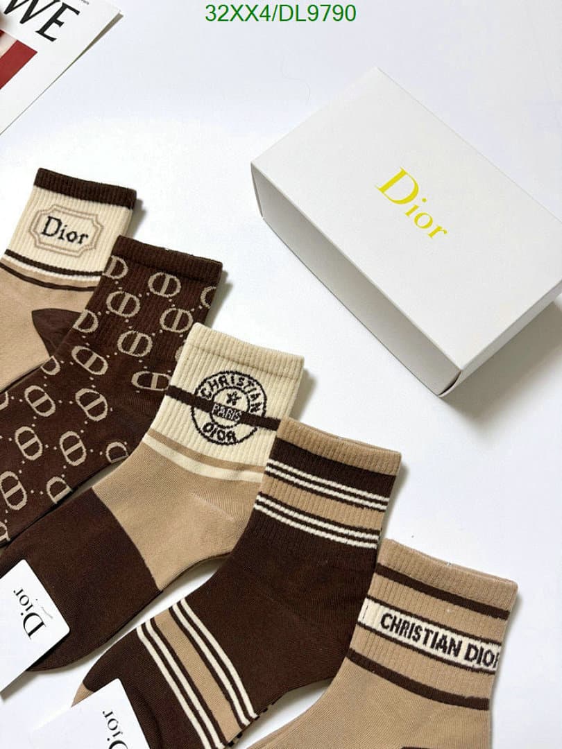 Christian Dior Dior Logo Socks - view 2