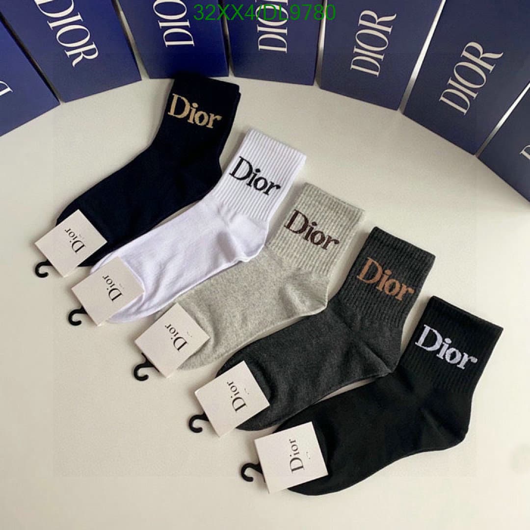 Dior Dior Crew Socks - view 3
